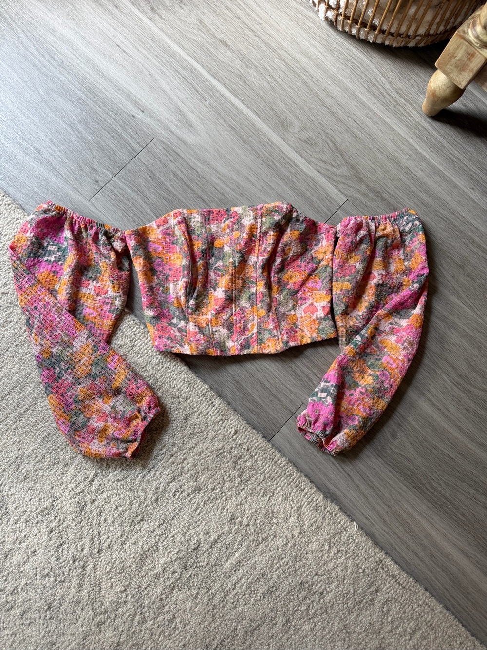 Target Off-Shoulder Floral Top
